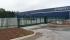 Steel palisade with matching sliding gate at business premises on Juction 24