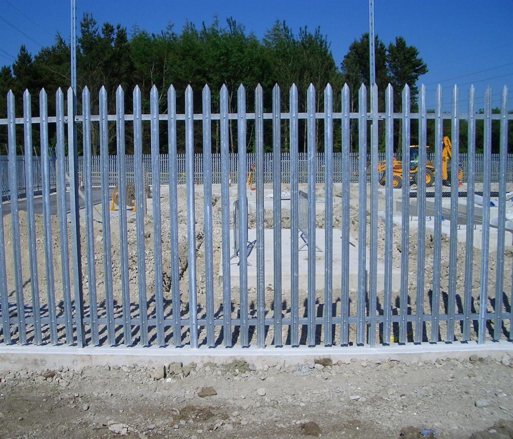 Steel Palisade fencing services in Somerset