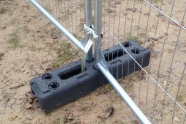 TEMPORARY MESH SECURITY FENCING SERVICES IN TAUNTON