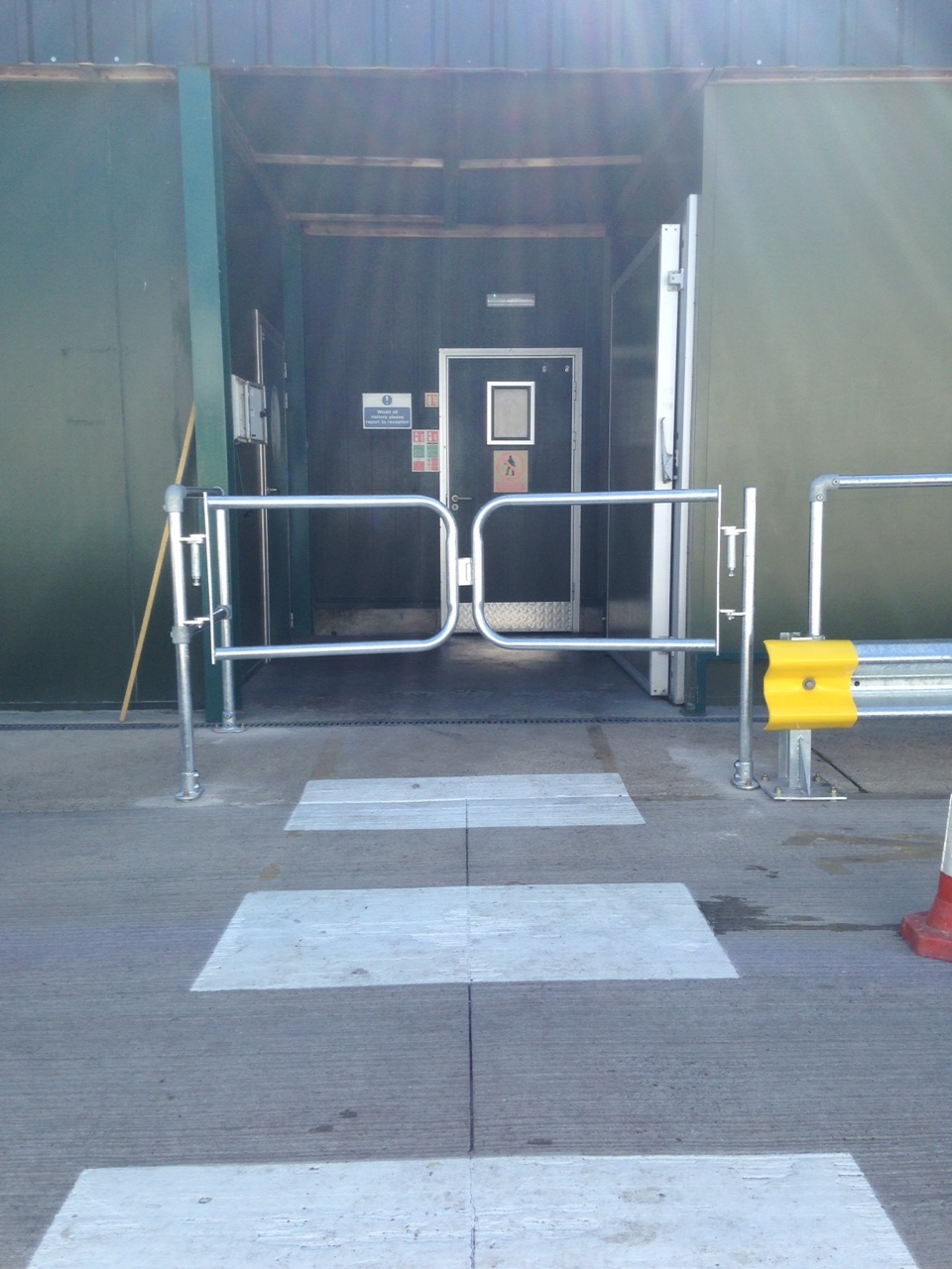Crash barrier services in Weston Super Mare