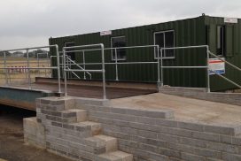 TUBE CLAMP HANDRAILS INSTALLED IN TAUNTON