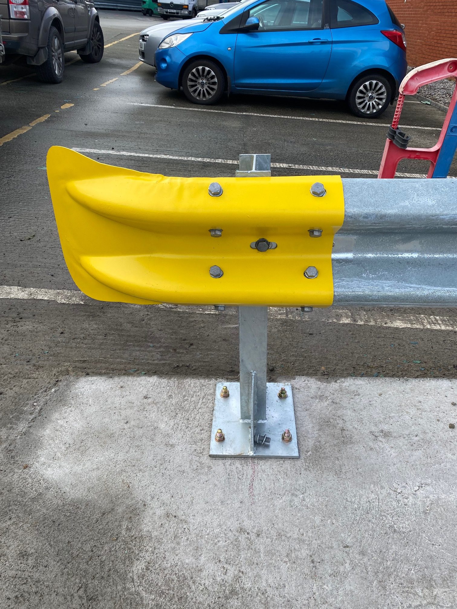 crash barrier services in Taunton, Somerset.